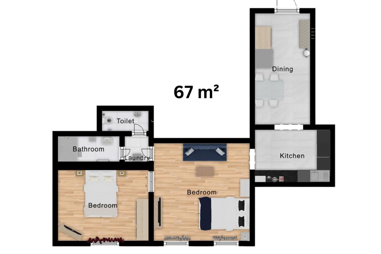 Apartment Korina - City Center Zágráb Kültér fotó